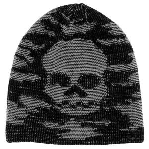 LIDS Private Label PL Twisted Skull Reversible Slouchy Knit