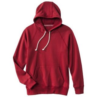 Greatland Mens French Terry Crew Hoodie   Molly Red XL