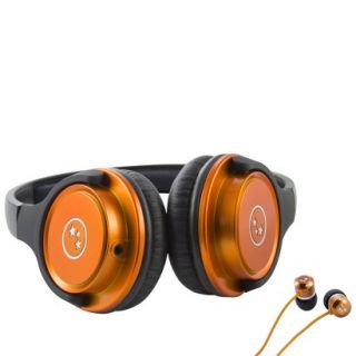 Able Planet Travelers Choice Stereo Headphones   Orange