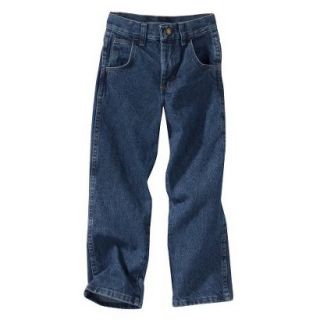 Boys Husky Legendary Gold by Wrangler Medium Wash Relaxed Fit Jeans 10H