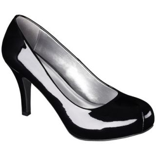Womens Mossimo Veruca Snub Toe High Heel Pumps   Black 6.5