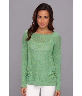 Christin Michaels Shyloh Top Womens Sweater (Green)