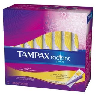 Tampax Radiant Regular, 32 count