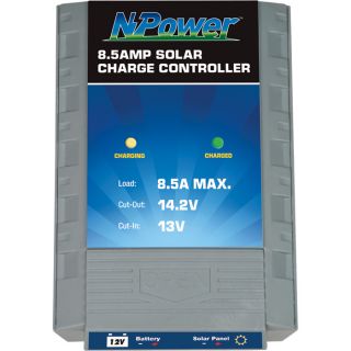 NPower Solar Charge Controller   127 1/2 Watts, 8 1/2 Amps