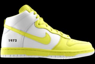 Nike Dunk High Be True iD Custom Womens Shoes   Yellow