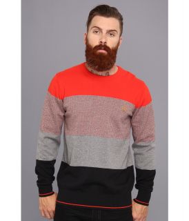 Bench Roofrunners CN Knit Mens Long Sleeve Pullover (Red)