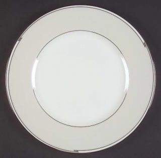 Lenox China Tesoro Dinner Plate, Fine China Dinnerware   Platinum Lines, Gold Sl