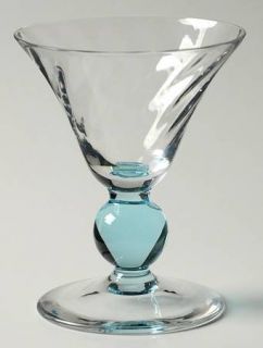 Bryce Apollo Cerulean Liquor Cocktail   Stem #925,Cerulean  Blue,Swirl Opt/Bowl