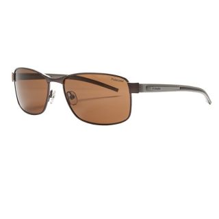 Columbia Sportswear Casco Peak Sunglasses   Polarized   MATTE GRAPPA/BROWN ( )