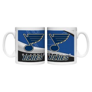 Boelter Brands NHL 2 Pack St. Louis Blues Wave Style Mug   Multicolor (15 oz)