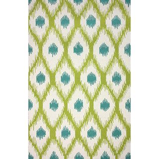 Nuloom Hand hooked Evangelina Lime Rug (8 6 X 11 6)