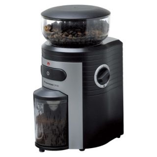 Espressione Black and Silver Espress Professional Conic Burr Coffee Grinder