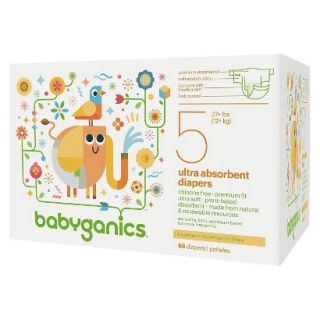 BabyGanics Diapers Value Pack   Size 5 (68 Count)