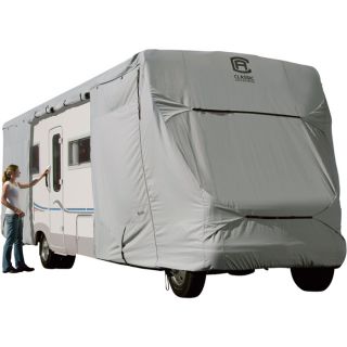 Classic Accessories Permapro Class C RV Cover   Gray, Fits up to 20ft. RVs