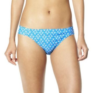 Mossimo Womens Mix and Match Printed Hipster Swim Bottom  Cool Blue L