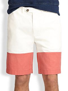 Jack Spade Cole Shorts   White Coral