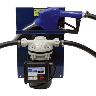 BlueDEF Diaphragm DEF Pump   1/3 HP, 20Ft. Dispenser Hose, Model DEFTB20SN