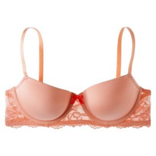 Gilligan & OMalley Womens Favorite Lightly Lined Balconette   Bahama Coral 36D