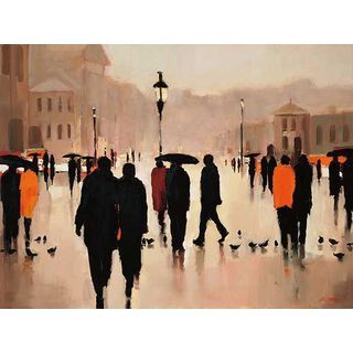 Lorraine Christie Where We Once Walked Gallery Wrapped Canvas Art