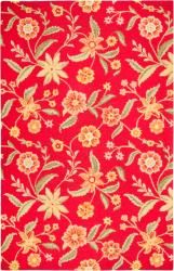 Hand tufted Sovereignty Red Rug (8 X 10)