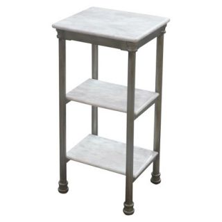 Shelving Unit Home Styles Orleans Three Tier Shelving Unit   Marble Laminate