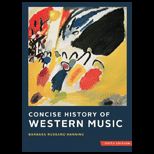 Concise History Of Western Music(Paper)