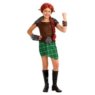 Toddler Girl Shrek Fiona Warrior Deluxe Costume 2T 4T