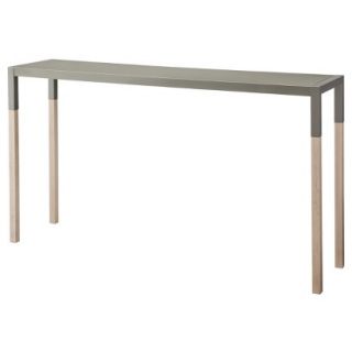 Console Table TOO by Blu Dot Quad Console Table   Light Gray/White Wash