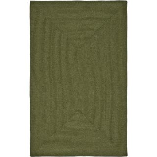 Hand woven Country Living Reversible Green Braided Rug (9 X 12)