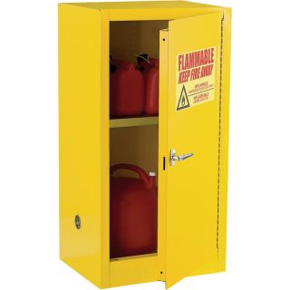 Sandusky Lee Compact Flammable Safety Cabinet   23 Inch W x 18 Inch D x 35 Inch