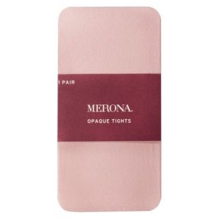 Merona Opaque Womens Tights   Pink 1X