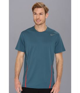 Nike Power UV S/S Crew Mens Short Sleeve Pullover (Blue)