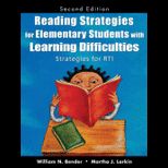 Reading Strategies for Elementary Students with Learning Difficulties Strategies for RTI
