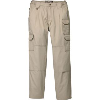 Gravel Gear 7 Pocket Tactical Pant with Teflon   Khaki, 40 Inch Waist x 32 Inch