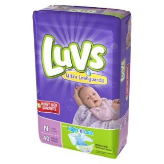 Luvs Baby Diapers Jumbo Pack Size Newborn (40 Count)