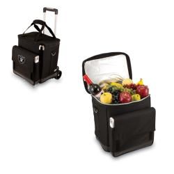 Picnic Time Black Oakland Raiders Cellar With Trolley