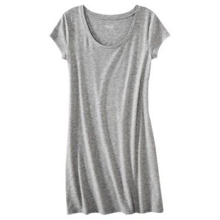 Mossimo Supply Co. Juniors T Shirt Dress   Gray XXL