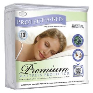 Protect A Bed Premium Fitted Sheet Style Mattress Protector   King