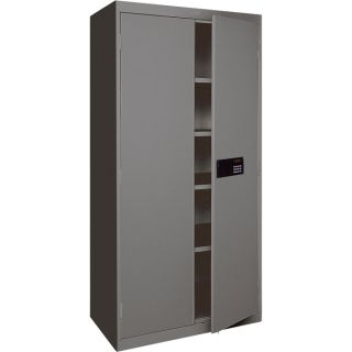 Sandusky Lee Keyless Electronic Cabinet   36 Inch W x 18 Inch D x 78 Inch H,