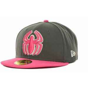 Marvel Spiderman Neon Graphite 59FIFTY Cap