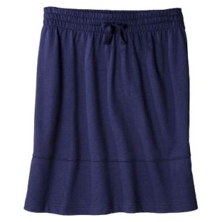 Merona Womens French Terry Skirt   Nightfall Blue   XL