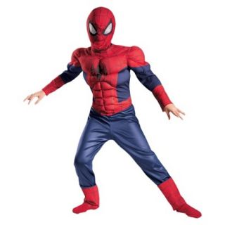 Boys Ultimate Spider Man Muscle Costume