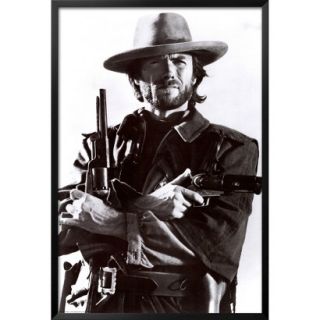 Art   Clint Eastwood Framed Poster