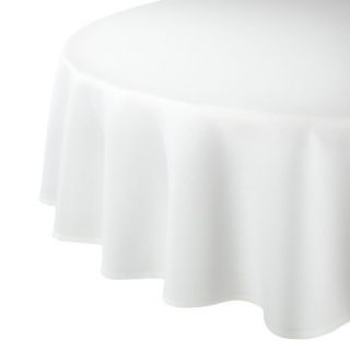 Threshold Round Tablecloth   White (70)