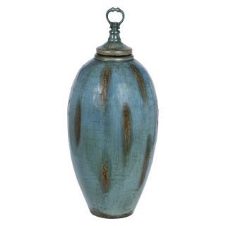 25.5 Belly Vase   Blue