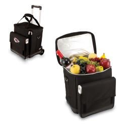 Picnic Time Black Kansas City Chiefs Cellar With Trolley