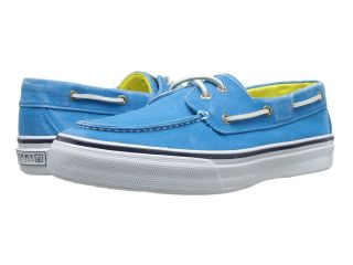 Sperry Top Sider Bahama 2 Eye Salt Washed Twill Mens Lace up casual Shoes (Blue)