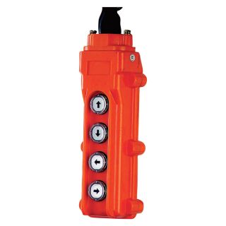 JET 4 Button Control Pendant   For 20ft. Lift Hoist & Trolley, Model PBC 420CN