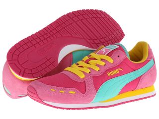 Puma Kids Cabana Racer Mesh Jr Girls Shoes (Pink)