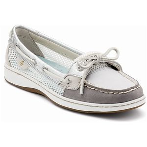Sperry Top Sider Womens Angelfish Grey Open Mesh Shoes, Size 11 M   9102765